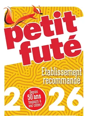 Label Petit Futé 2026 décerné à la crêperie Le Connétable à Angers, établissement recommandé par le guide Petit Futé.